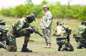 Quân Mỹ đào tạo Quân đội Mali.